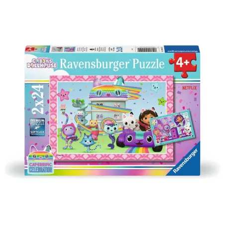 PUZZLE GABBY'S HOUSE 2X24