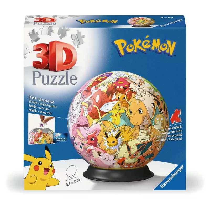 PUZZLE 3D POKEMON 72 PIECES
