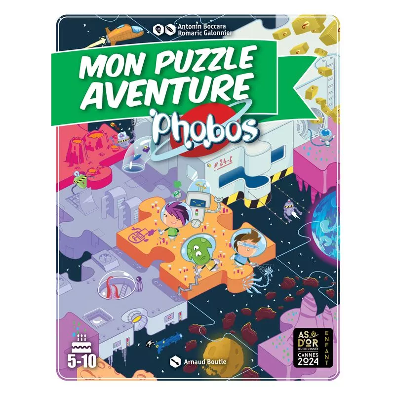 ENFANTS MON PUZZLE AVENTURE : PHOBOS ENFANTS MON PUZZLE AVENTURE : PHOBOS