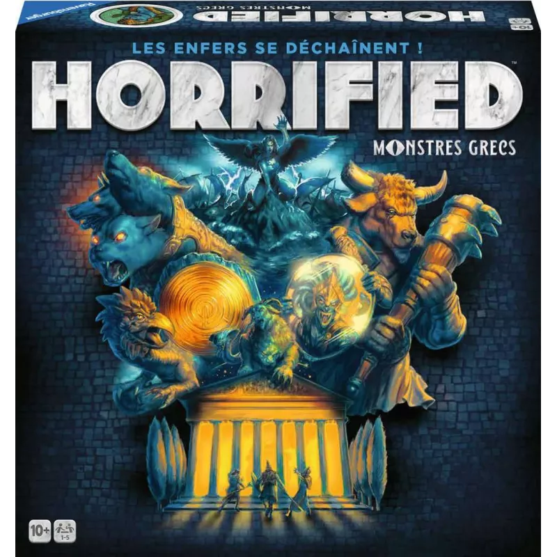 JEUX DE SOCIETE HORRIFIED : MONSTRES GRECS JEUX DE SOCIETE HORRIFIED : MONSTRES GRECS