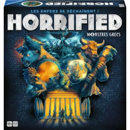 JEUX DE SOCIETE HORRIFIED : MONSTRES GRECS