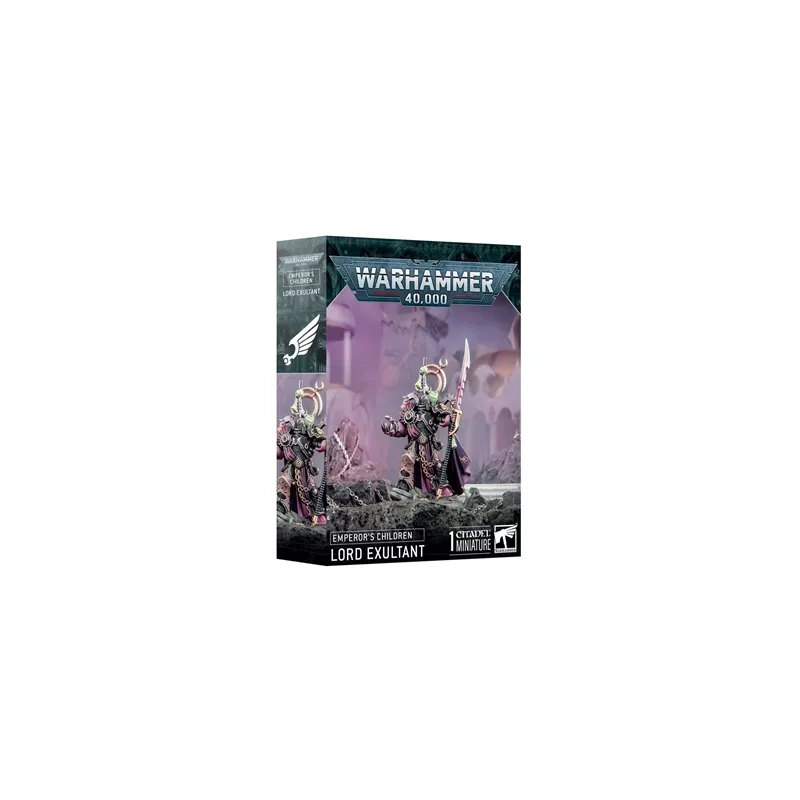 WARHAMMER 40K - EMPEROR'S CHILDREN SEIGNEUR EXULTANT WARHAMMER 40K - EMPEROR'S CHILDREN SEIGNEUR EXULTANT