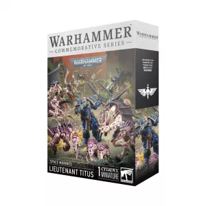 WARHAMMER 40K - SPACE MARINES LIEUTENANT TITUSWARHAMMER 40K Une fig...