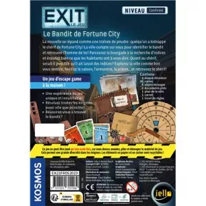 JEUX D'ENQUETE EXIT : LE BANDIT DE FORTUNE CITY