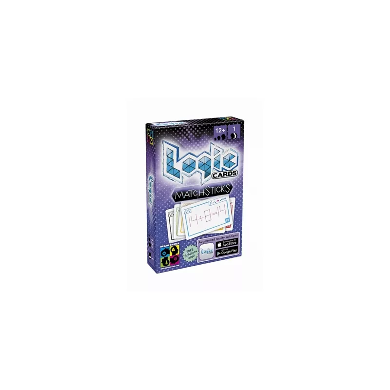 LOGIC CARDS MATCHSTICKS VIOLET LOGIC CARDS MATCHSTICKS VIOLET