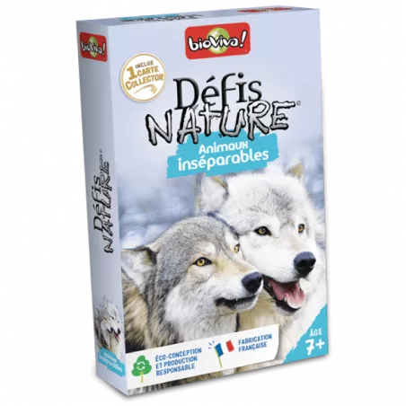 EN FAMILLE DEFIS NATURE ANIMAUX INSEPARABLES