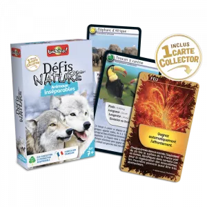EN FAMILLE DEFIS NATURE ANIMAUX INSEPARABLES