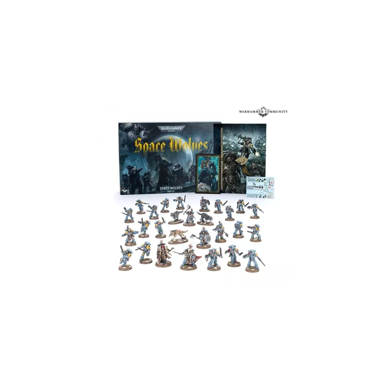 WARHAMMER 40K - SPACE WOLVES SET D'ARMÉEWARHAMMER 40K WARHAMMER 40K...
