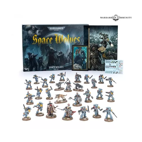 WARHAMMER 40K - SPACE WOLVES SET D'ARMÉEWARHAMMER 40K WARHAMMER 40K...