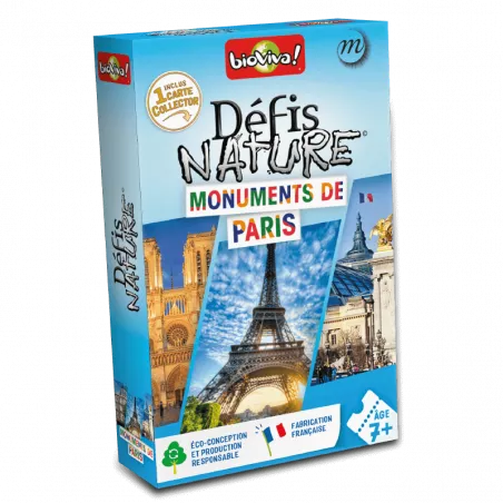 EN FAMILLE DEFIS NATURE MONUMENTS DE PARIS