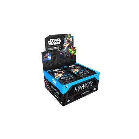 STAR WARS UNLIMITED S5 : LEGENDES DE LA FORCE DISPLAY FRDISPLAY Dis...