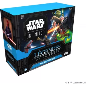 STAR WARS UNLIMITED S5 : LEGENDES DE LA FORCE PACK D'AVANT PREMIERE...