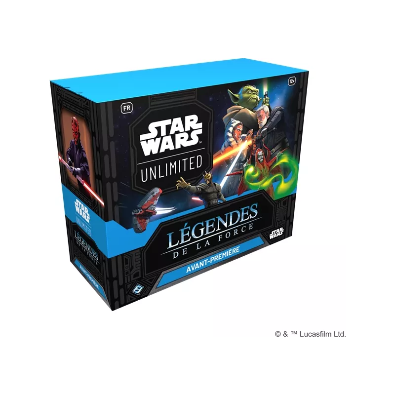 STAR WARS UNLIMITED S5 : LEGENDES DE LA FORCE PACK D'AVANT PREMIERE...