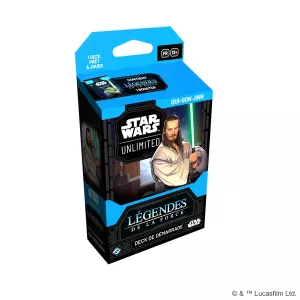 STAR WARS UNLIMITED S5 : LEGENDES DE LA FORCE DECK - QUI-GON JINNST...