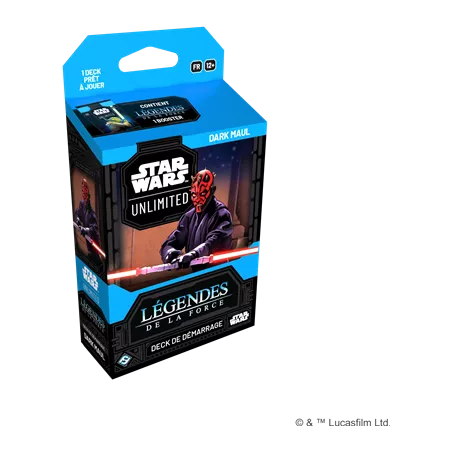 STAR WARS UNMLIMITED S5 : LEGENDES DE LA FORCE DECK - DARK MAUL