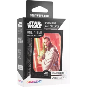 GG SW UNLIMITED ARTS SLEEVES : QUI-GON JINNSLEEVES 60 art sleeves f...