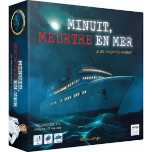 JEUX D'ENIGME MINUIT, MEURTRE EN MER 2ND EDITION (INTEGRALE)
