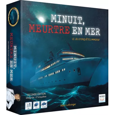 JEUX D'ENIGME MINUIT, MEURTRE EN MER 2ND EDITION (INTEGRALE)