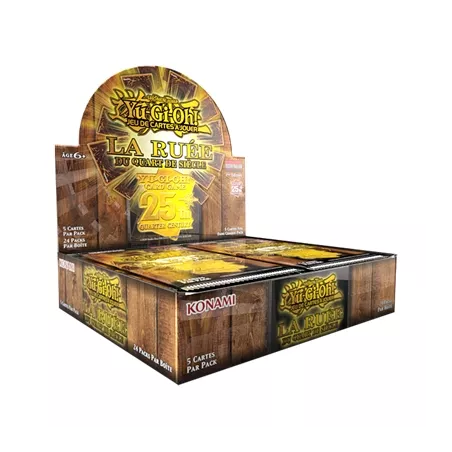 YU-GI-OH ! DISPLAY LA RUEE DU QUART DE SIECLE FRDISPLAY La Ruée du ...