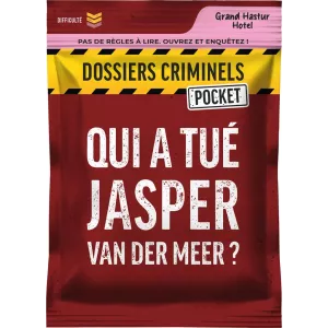DOSSIERS CRIMINELS POCKET : QUI A TUE JASPER VAN DER MEER 