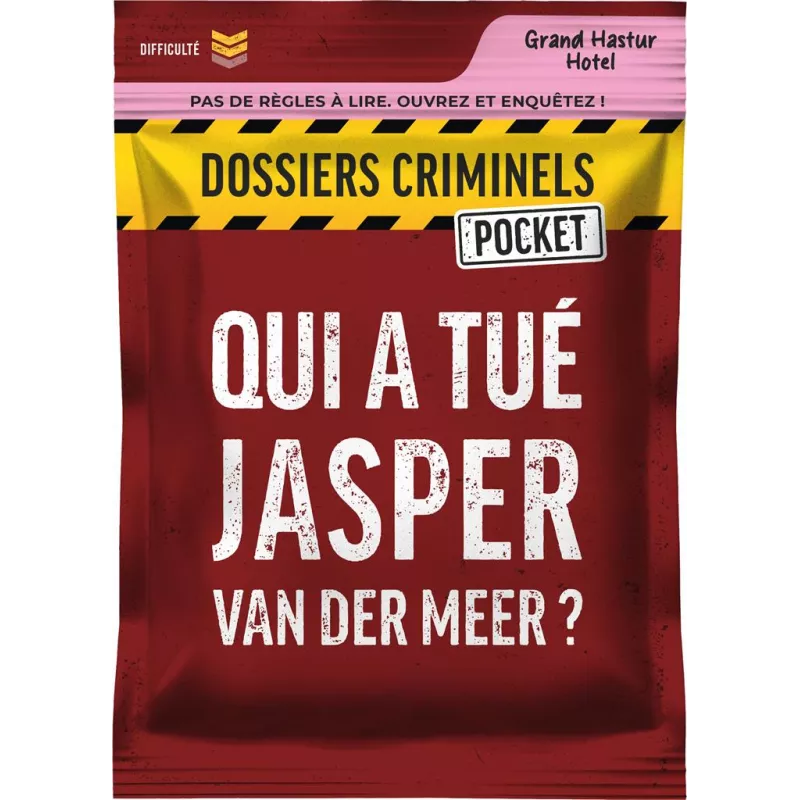 DOSSIERS CRIMINELS POCKET : QUI A TUE JASPER VAN DER MEER DOSSIERS CRIMINELS POCKET : QUI A TUE JASPER VAN DER MEER