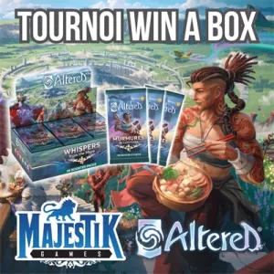TOURNOI ALTERED : TOURNOI WIN A BOX DIMANCHE 29 JUIN 11H00
