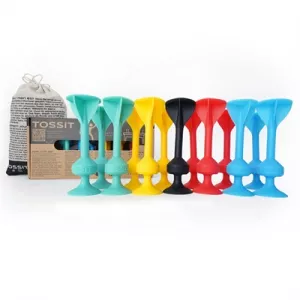 JEUX DE SOCIETE TOSSIT PACK FAMILLE : ROUGE CYAN BLEU JAUNE