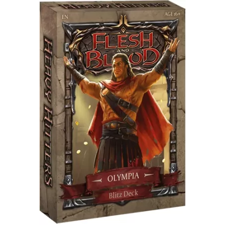 FLESH&BLOOD DECK DE BLITZ HEAVY HITTER EN - OLYMPIADECK  Deck pour ...
