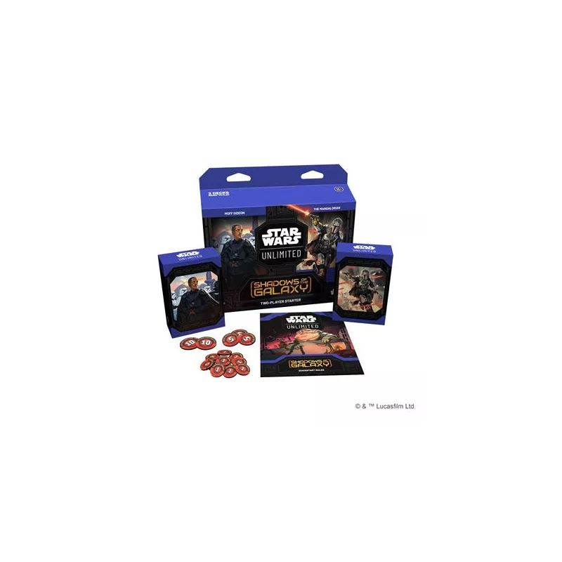 SW UNLIMITED : SHADOWS OF THE GALAXY KIT DEMARRAGE 2J EN 