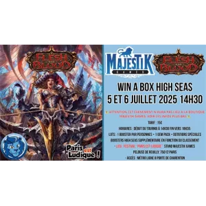 TOURNOI FLESH AND BLOOD - WIN A BOX HIGH SEAS : SAMEDI 5 JUILLET 14...