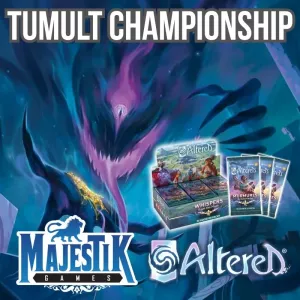 TOURNOI ALTERED : TUMULT CHAMPIONSHIP DIMANCHE 31 AOUT 11H00