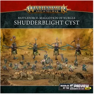 WARHAMMER AGE OF SIGMAR : BATTLEFORCE NURGLE SHUDDERBLIGHT CYST