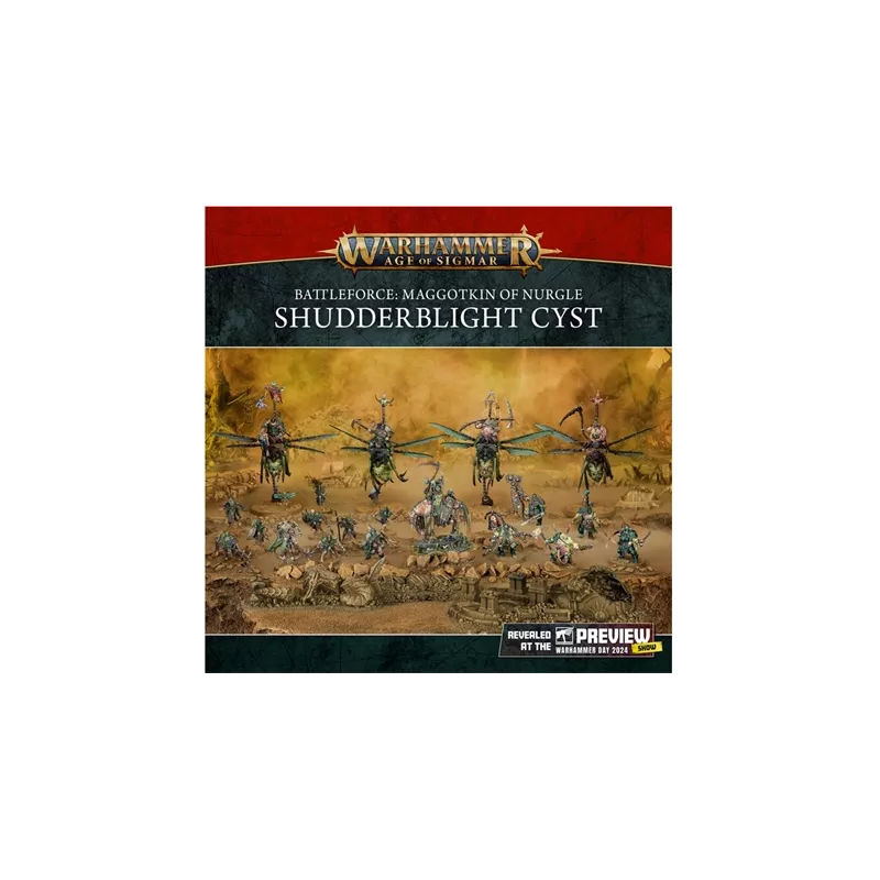WARHAMMER AGE OF SIGMAR : BATTLEFORCE NURGLE SHUDDERBLIGHT CYST FR ... WARHAMMER AGE OF SIGMAR : BATTLEFORCE NURGLE SHUDDERBLIGHT CYST FR ...