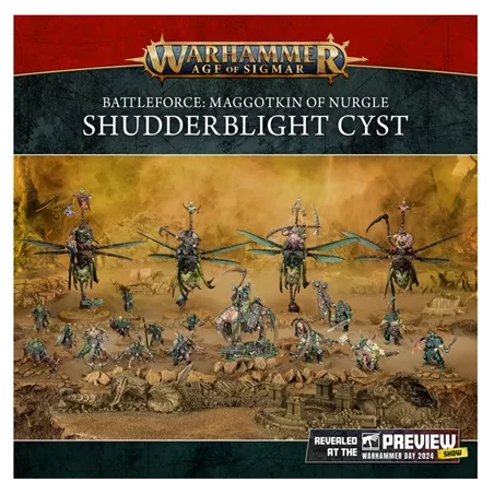 WARHAMMER AGE OF SIGMAR : BATTLEFORCE NURGLE SHUDDERBLIGHT CYST FR ...
