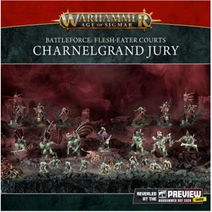WARHAMMER AGE OF SIGMAR : BATTLEFORCE FLESH-EATER COURT CHARNELGRAN...