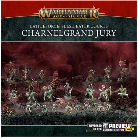 WARHAMMER AGE OF SIGMAR : BATTLEFORCE FLESH-EATER COURT CHARNELGRAN...
