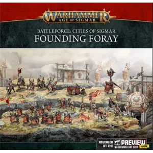 WARHAMMER AGE OF SIGMAR : BATTLEFORCE CITY OF SIGMAR FONDING FORAY ...