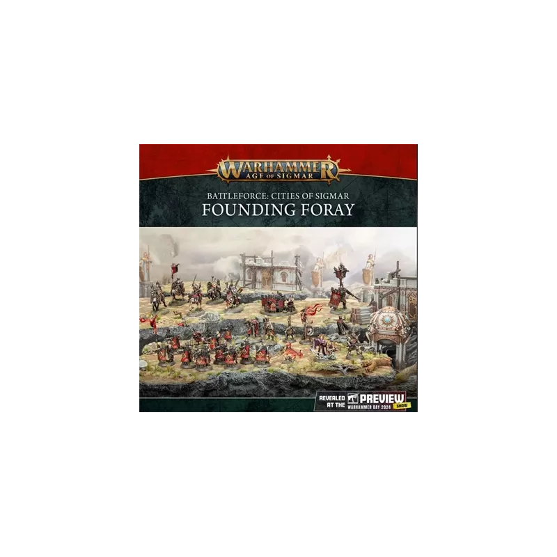 WARHAMMER AGE OF SIGMAR : BATTLEFORCE CITY OF SIGMAR FONDING FORAY ... WARHAMMER AGE OF SIGMAR : BATTLEFORCE CITY OF SIGMAR FONDING FORAY ...