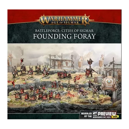 WARHAMMER AGE OF SIGMAR : BATTLEFORCE CITY OF SIGMAR FONDING FORAY ...