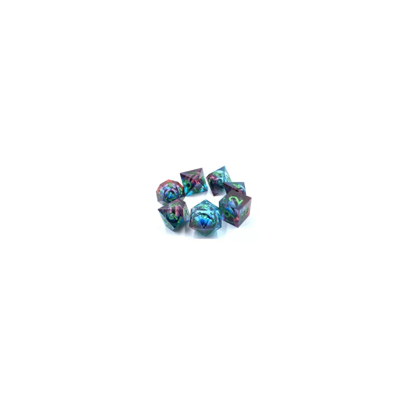 SET DE 7 DES EYEBALL 3 SET DE 7 DES EYEBALL 3