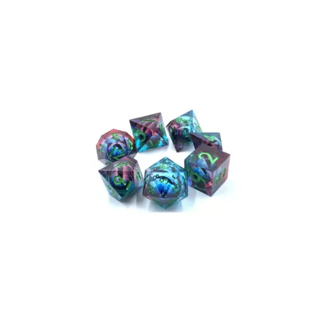 SET DE 7 DES EYEBALL 3