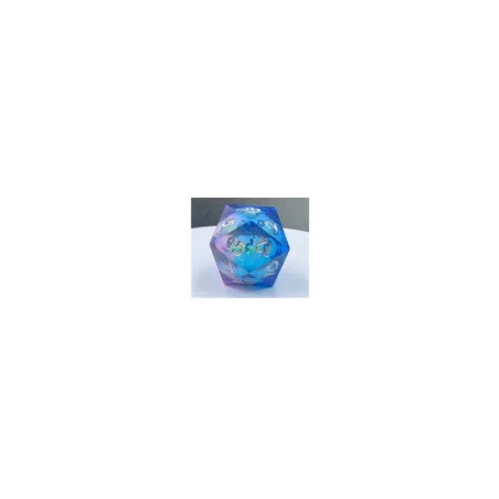 DES 35MM LIQUID CORE 103 - BLEU - VIOLET - ARGENT DES & BOURSES
