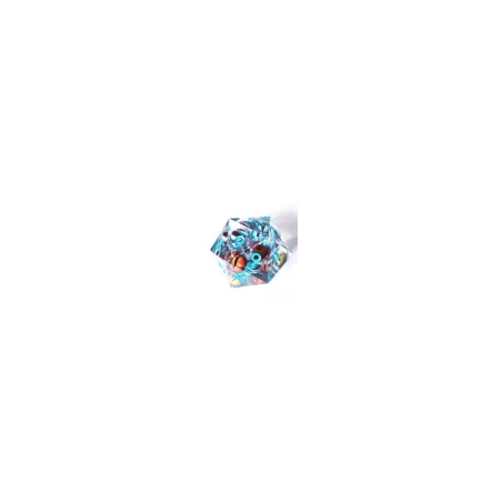 DES 55MM EYEBALL LIQUID CORE 111 - BLANC - BLEU CIEL DES & BOURSES