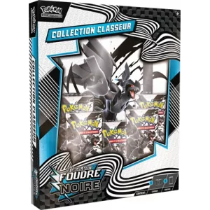 POKEMON EV10.5 PORTFOLIO + 5 BOOSTERS EV10.5 FOUDRE NOIRE 