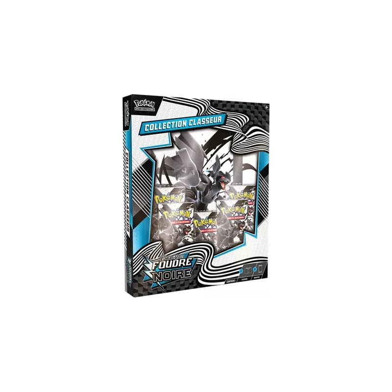 POKEMON EV10.5 PORTFOLIO + 5 BOOSTERS EV10.5 FOUDRE NOIRE POKEMON EV10.5 PORTFOLIO + 5 BOOSTERS EV10.5 FOUDRE NOIRE