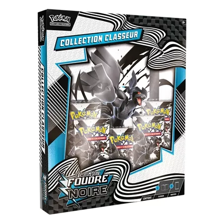 POKEMON EV10.5 PORTFOLIO + 5 BOOSTERS EV10.5 FOUDRE NOIRE 
