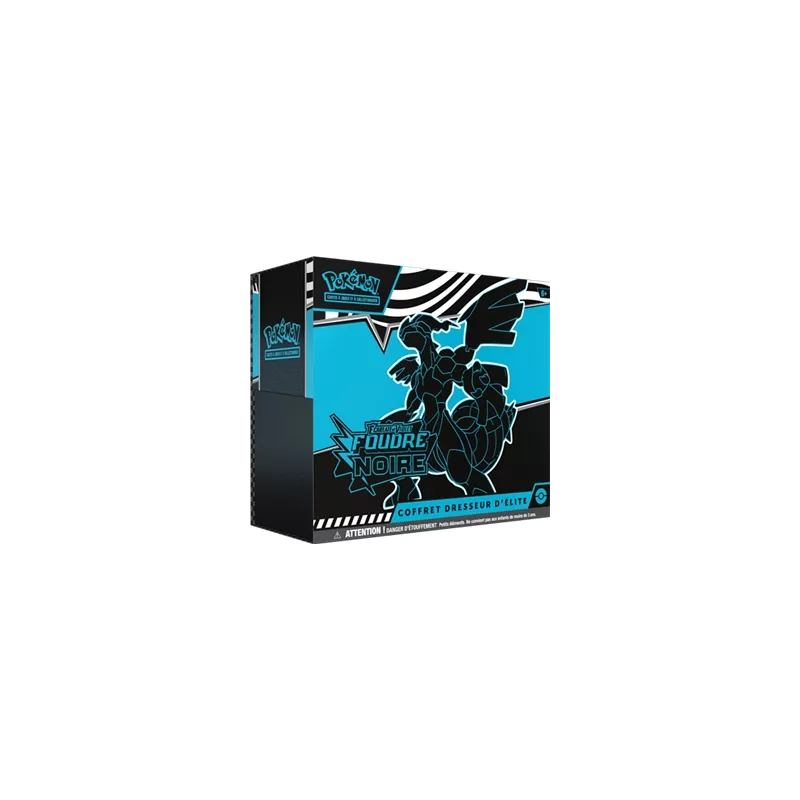 POKEMON EV10.5 COFFRET DRESSEUR D'ELITE FOUDRE NOIRE POKEMON EV10.5 COFFRET DRESSEUR D'ELITE FOUDRE NOIRE