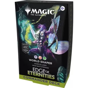 MTG : AUX PORTES DES ETERNITES DECK COMMANDER "WORLD SHAPER" ENAUX ...
