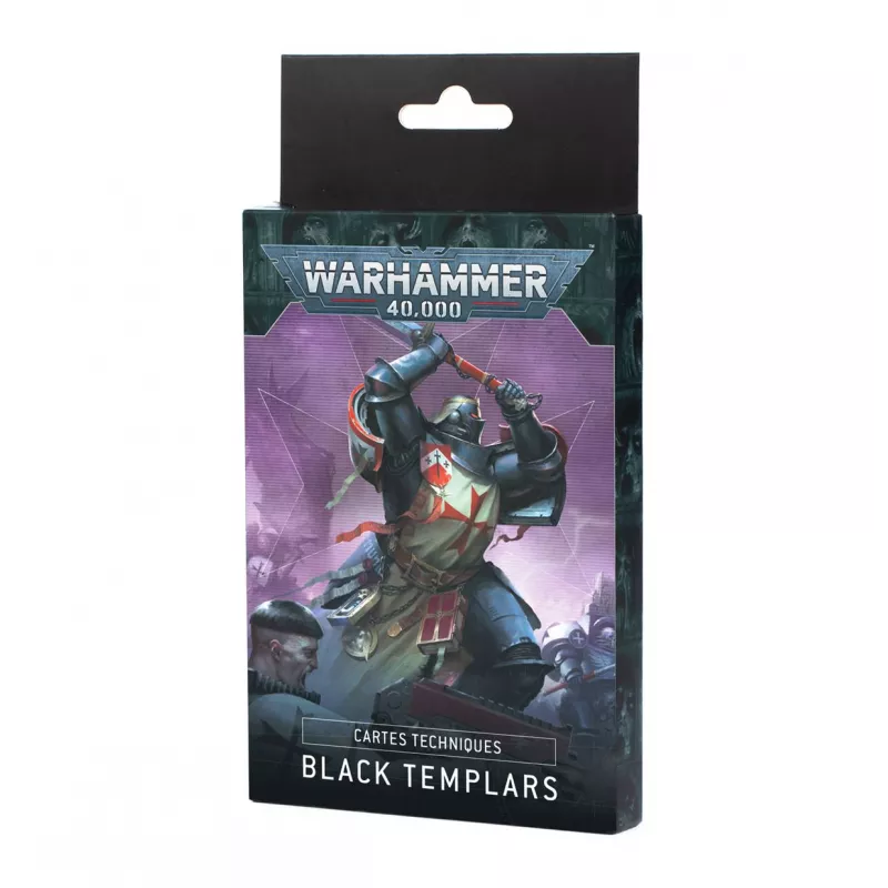 WARHAMMER 40K - CARTES TECHNIQUES : BLACK TEMPLARS
