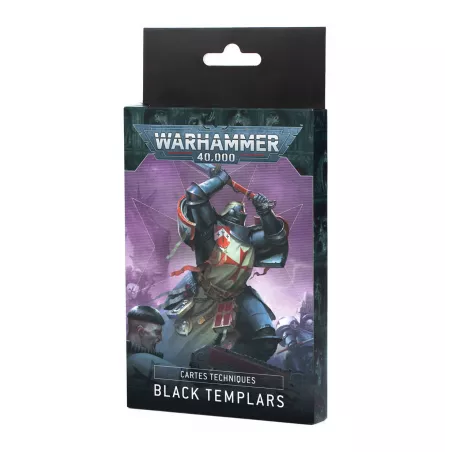 WARHAMMER 40K - CARTES TECHNIQUES : BLACK TEMPLARS